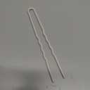 Day Rate Beauty Petite Power Pin (5.5-Inch)  U-Shaped French Hair Pin for Buns & Updos  Nylon-Coated, Anti-Snag, Hair-Safe  Made in USA (Prosecco)