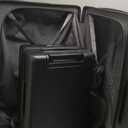 LEVEL8 Luggage Sets 2 Piece, 20/28 inch Hardshell Suitcases Sets, Lightweight Luminous Textured Hardside with Spinner Wheels, Tsa Lock, 2-Piece Set (20/28), Black