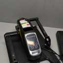 Under Desk Elliptical Machine, Electric Elliptical Exerciser for Senior, Quiet & Small Electric Seated Pedal Exerciser for Home with Display Monitor, Remote Control & 12 Adjustable Speeds