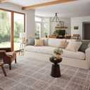 Loloi Angela Rose Ember Collection EMB-10 Fog/Dove 2'-3" x 3'-10" Accent Rug