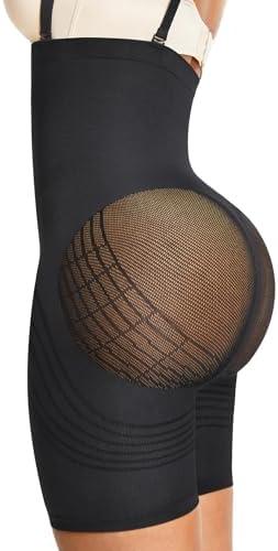 Lover-Beauty Women's Butt Lifting Shapewear Tummy Control Removeable Strapless Faja Body Shaper XL/XXL