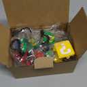 Valentines Day Gifts for Kids Classroom Boys Girls 24 Valentines Cards with 24 Keychains Valentine's Day Greeting Cards Valentines Day Cards for Kids Party Favors Game Prizes