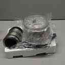 Kitchen in the box Food Processor, Electric Meat Grinder & Food Chopper with 400W Powerful Veggie Chopper-2 Bowls8 Cup+8 Cup & 2 Bi-Level Blades for Meat/Fish/Vegetable/Baby FoodBlack Button