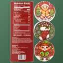 2 x Christmas Marshmallow Toppers, Perfect for Hot Cocoa Toppings or Dessert Decorating Candy, Assorted Holiday Designs (3 Count)