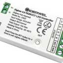 GIDERWEL Smart Zigbee 3.0 LED Controller RGBWW Work with ZigBee Hub Bridge,Echo Plus,Tuya Smart Hub for APP/Voice Control RGBCCT RGBW LED Strip Dimming and Color Changing(only Zigbee Controller)