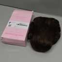 Clip on Ponytails for Women - 12 Inch Curly Ponytail Extension, Wavy Pony Tails Hair Extensions, Synthetic Hair Extensions Ponytail, Natural Hair Pieces for Women (Color: Dark Chocolate Brown)