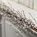 NeoL'artes 60 inch Pip Berry Garland for Holiday Craft Dcor or Celebrations Embellishing (Cream White) Easter Farmhouse Decoration