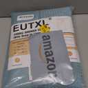 Teal Long No Hook Shower Curtain with Snap in Liner, 230GSM Waffle Weave Shower Curtains for Bathroom, 71W x 86H