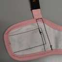 HEELE Dog Muzzle,Soft Nylon Muzzle Anti Biting Barking Chewing,Air Mesh Breathable Drinkable Adjustable Loop Pets Muzzle for Small Medium Large Dogs 4 Colors 4 Sizes (P-Pink Flower, M)