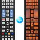 BN59-01315A Universal Backlit Remote Control for Samsung TV Remote Replacement All Samsung Smart TV, LED, LCD, HDTV, 3D, Series TV