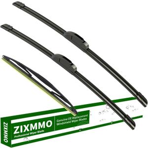 3 wiper blades Replacement for 2003-2008 Subaru Forester windshield wipers