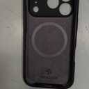 Miracase Magnetic for iPhone 17 Pro Case, Compatible with MagSafe, Integrated Silicone Camera Control Cover, 3.0mm Thicken Shockproof Drop Protection Phone Case for 17 Pro, Black