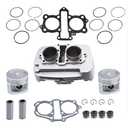 labwork Engine Cylinder Piston Gasket Kit Replacement for Honda 250 CMX250 1996-2015