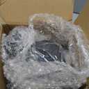 AQUAFIT 64 oz Water Bottle with Time Marker - Straw & Chug Lid - BPA Free Half Gallon Gym Water Bottle with Handle - Big Gallon Jug (Gray, 64 Ounces)