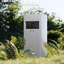 Hoseless Portable Air Conditioner, No Exhaust Hose Room AC, 3-in-1 Spot Cooler/Dehumidifier, Eco R-290, 400W Low Wattage, Auto-Evaporation, Remote for Tent Camping & Pets (150 Sq.Ft)