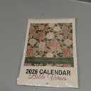 2026 Calendar, Monthly Wall Calendar 2026 from January to December 2026，12-Month A4 Size 8.3" x 11.7", Spiral Hanging with Twin-Wire Binding, Perfect for Home or Office, Bible Verse