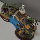 Thomas Kinkade Life of Christ Illuminated Masterpiece Sculpture, Hand-Painted Collectible Depicting Nativity, Miracles, Crucifixion and Resurrection, Bradford Exchange Exclusive