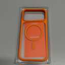 TORRAS Stronger Magnetic & Shockproof for iPhone 17 Pro Max Case, Fit for MagSafe, Military Grade Drop Protection, Camera Control, DIY Button, Slim for iPhone 17 Pro Max Case Translucent Cosmic Orange