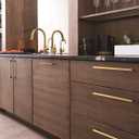 Amerock | Cabinet Pull | Champagne Bronze | 8-13/16 inch (224 mm) Center-to-Center | Versa | 1 Pack | Drawer Pull | Cabinet Handle | Cabinet Hardware