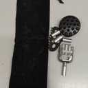 TUKUOS Telescoping Back Scratcher with 5 Detachable Scratching Heads, Valentines Day Gifts for Him Men, Anniversary Birthday Gifts for Men Women Back Scratcher for Men/Dad/Women/Adults (Regular, Black)