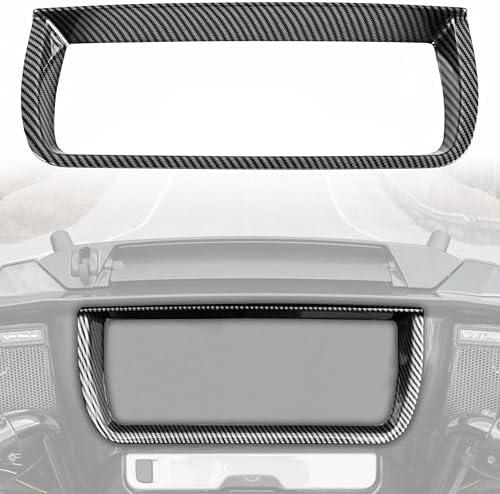 VEISUTOR Dashboards Inner Fairing Trim for Street Glide 24-25, Carbon Fiber Texture Speedometer Gauge Cover for Harley Street Glide CVO 23-25 FLHXU 2025