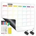 Calender magnetic dry erase
