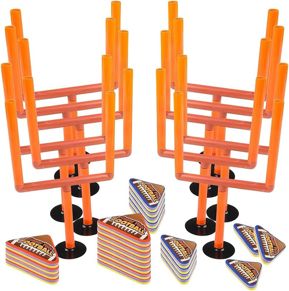 Finger Flick Football Game, Black/Red 2 Pcs