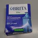 Brita Filter Replacements for Water Pitchers and Dispensers, Elite, NSF Certified to Remove 99% of Lead, 2 Count, Blue