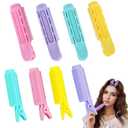 Volumizing Hair Clips, 10PCS Root Clips for Fluffy Hair, Instant Volumizer for Women, Upgrade Natural Fluffy Volumizer Clips (Blue, Yellow, Pink, Purple, Medium)