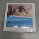 Linenspa Waterproof Mattress Protector, Full Size  Fitted Sheet Style, Breathable, Machine Washable & Dryer Safe, White