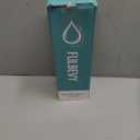 FULBEVY 32 oz Glass Water Bottles - 1 Liter Motivational Tumbler Water Bottle Time Marker - Borosilicate Glass Water Bottle With Silicone Sleeve and 2 Lids, Handle Spout & Bamboo Straw Lid (White)