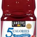 Langers 5 Juice Cocktail, Cranberry Pomegranate, 64 Fl Oz (Pack of 8) Best by 2/21/26