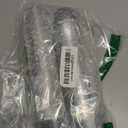 Facmogu 2PCS Fake Plastic Microphone Prop, Realistic Pretend Play Prop Microphone for Halloween, Christmas, Cosplay, Fun Stage Mic Props for Costume, Karaoke, Birthday, Music Party Favor - Silver