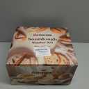Astercook Sourdough Starter Kit with Round & Oval Banneton Bread Proofing Basket, Bread Sling, Starter Jar, Dough Whisk, Scrapers, Stencils, Complete Sourdough Bread Baking Supplies, Mothers Day Gifts