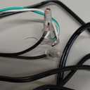 Replacement Inflatable Fan - 12V 1.0A Blower with 12V 1.5A Adapter and 3 LED Lights for Halloween Outdoor Christmas Holiday Inflatables Fan Blower (Adapter Blower with 5 LEDs)