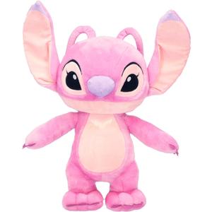 Kids Preferred Disney Baby Lilo & Stitch Angel Soft Huggable Stuffed Animal Cute Plush Toy for Toddler Boys and Girls, Gift for Kids, Pink Angle 16 Inches
