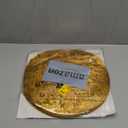 Disposable Gold Placemats Set of 100 Metallic Thin Mesh Round 13 Inch Table Mates Gold Charger Doilies for Dining Table Wedding Birthday Party Home Decoration