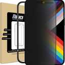 Mothca Matte Privacy Screen Protector for iPhone 17 / iPhone 16 Pro [6.3 inch] with Easy Installation Tool, Anti Spy Anti Glare Full Coverage Tempered Glass, Anti-Fingerprint, Smooth as Silk