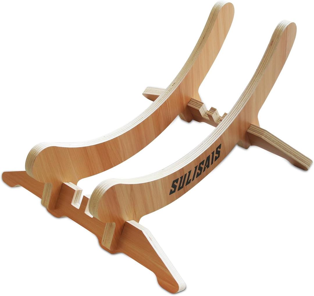 Wooden Bicycle Parking Rack, Adjustable Bike Stand, Bike Floor Stand for Garage Home, Suitable for All Bikes, Mountain Bicycles, Road Bicycles