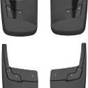 Husky Liners Custom Mud Guards | Fits 2024-2026 Chevrolet Colorado w/Out OEM Fender Flares, Crew Cab | Front & Rear Set, 4-pc Black - 58316