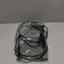 7-Section Metal Upright File Sorter Organizer, Office Small Letter Sorter Desktop File Organizer Metal Mesh Iron Sole, Black (1Pack)