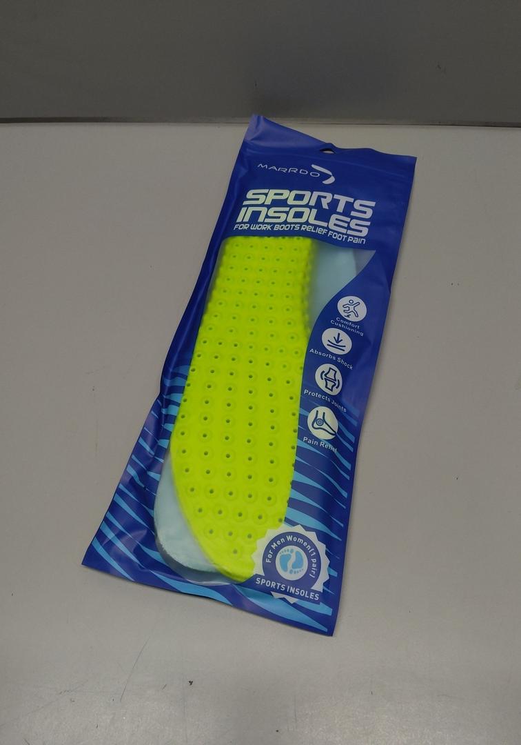 Amazon.com: 4D Cloud Soles Insoles for Men and Women,Soft Shock Absorption Massage Insoles -Comfort Sports Shoe Inserts Arch Support Insoles, Work Boot Shoe Insole (Blue, XL Men 11~12 /Women 12.5) : Health & Household