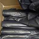 Plasticplace 95-96 Gallon Garbage Can Liners Heavy Duty 1.5 Mil Black Trash Bags Tear-Resistant Outdoor Garbage Bags for Rollaway Bins Large 61" x 68" Industrial-Strength Waste Bags (25 Count)