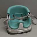 Ingenuity Baby Base 2-in-1 Booster Feeding and Floor Seat with Self-Storing Tray , Mist