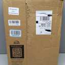 Mayfair Linden Slow Close Toilet Seat, Non Slip Heavy Duty Wood, Easy Install, Elongated, White