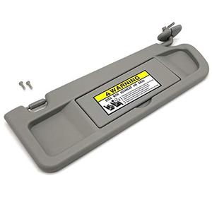 Ezzy Auto Gray Right Passenger Side Sun Visor for Honda Civic 2006 2007 2008 2009 2010 2011 EX LX Sedan SI Coupe 83280-SNA-A01ZA