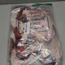 Preboun 6 Pcs Christmas Chair Covers Dining Protector Removable Washable Stretch Xmas Tree Snowman Elk Buffalo Plaid Slipcovers for Hotel Party Wedding Holiday Decor (LEN-Preboun-1259)