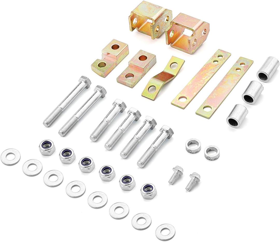 WeiSen 2 Inches Front and Rear Suspension Lift Kit Compatible with Honda Rancher 350 400 AT 2000-2007