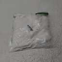 Bsubseach Linen Bathing Suit Cover Up Shirt Women Button Down Beach Cover Ups Split Tie Swimsuit Coverup Blouse , One Size, White 