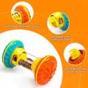 BoYoYo Interactive Dog Toys, Dog Puzzle Toys for Smart, Dog Enrichment Toy to Keep Them Busy, Treat Dispensing Toy Slow Puzzles Feeder, Yellow